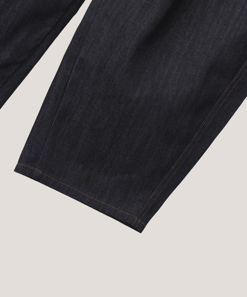 KIIMUIR Curved Raw Denim Pants_New Indigo [Select Belt/Keyring]