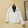Cotton Clothes Women's Winter New Down Cotton-padded Clothes Short Stand-up Collar Small Bread Clothes Fashionable Thickened Coat Tide