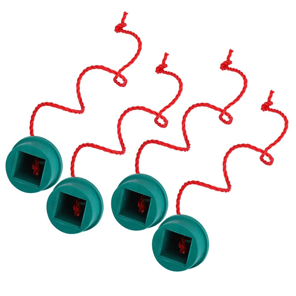 4 STÜCKE Grüner Gummi Billard Kreidehalter Snooker Tisch Kreidebehälter Kappe Zubehör