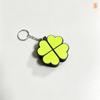 Lucky Four-Leaf Clover Keychain Clickable Buttons Stress Relief Toy Backpack Pendant Party Gift For Kids Adults