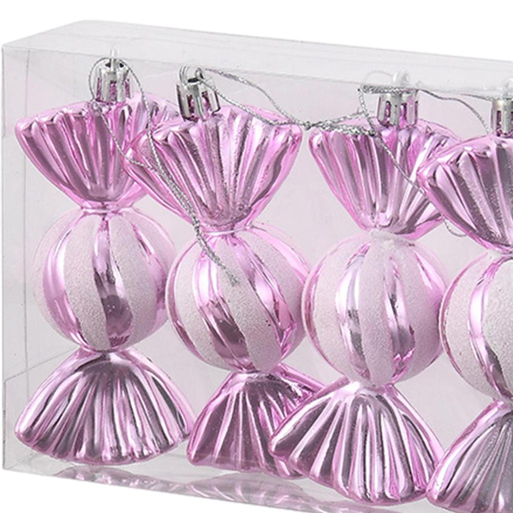 4x Christmas Tree Ornaments Christmas Candy Pendant Decorations for New