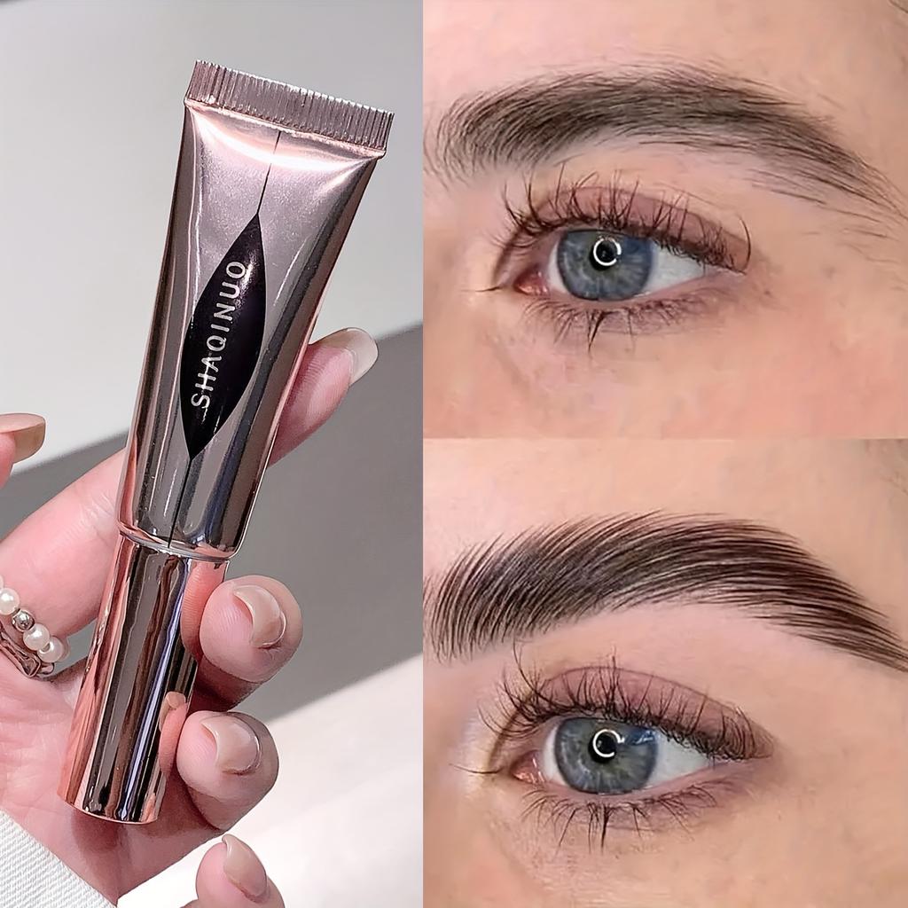 3D Styling Augenbrauengel Wasserdichter Augenbrauen-Regenmantel Schnelltrocknend Transparent Wilde Augenbrauen Formende Seife Mit Pinsel Make-up Kosmetik