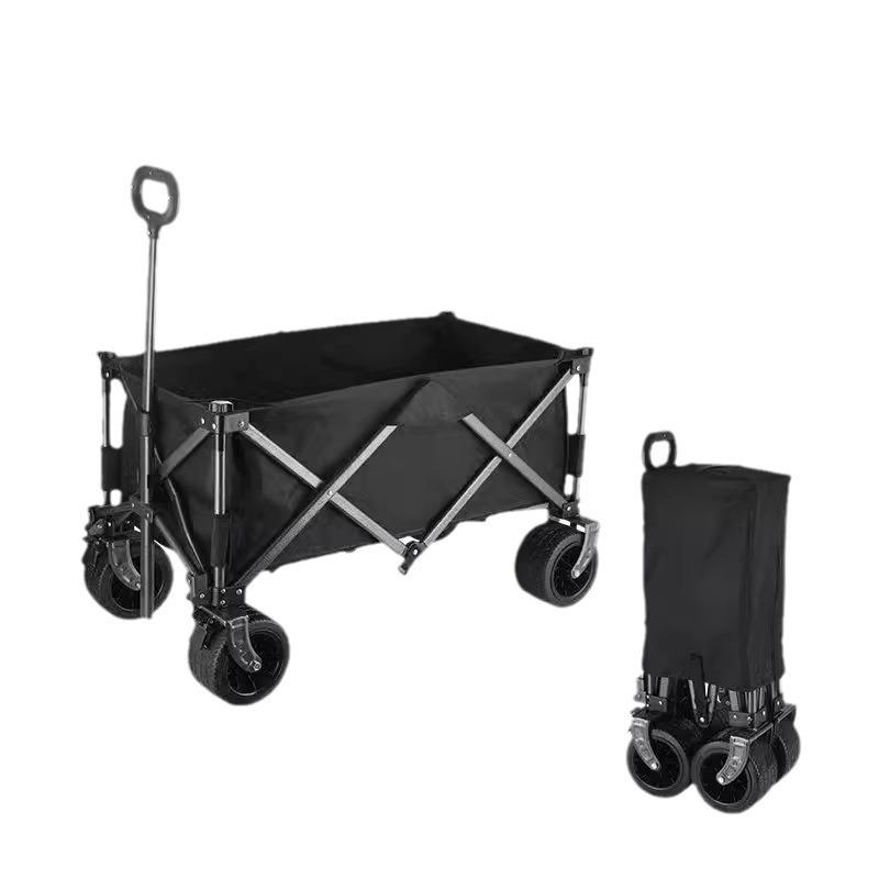 Collapsible Off-Road Metal Camping Trolley