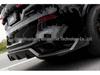 BMW X5 G05 Carbon Fiber Black Warrior Kit: Head Shovel, Front Lip, Side Skirts, Rear Wing, and Corner Spats.