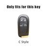 Car Key Case Cover Key Bag Key Chain Shell For Jeep Renegade Wrangler Patriot Grand Cherokee Compass Liberty WK2 KL MP BU SRT AKY1
