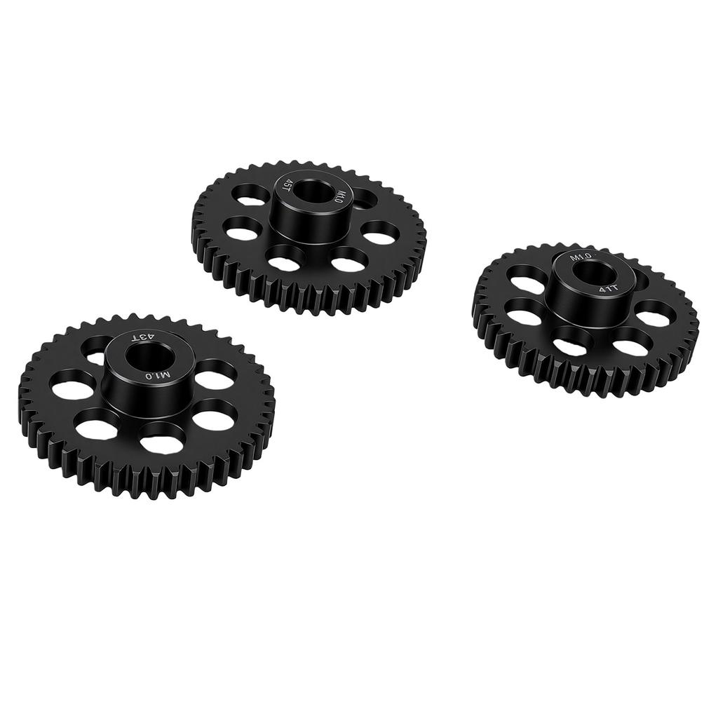3PCS M1 8mm Pinion Gear Set Fit for ARRMA RC 25DP 41T 43T 45T Motor Gear for 1 6 1 5 RC Car Replacement Upgrade
