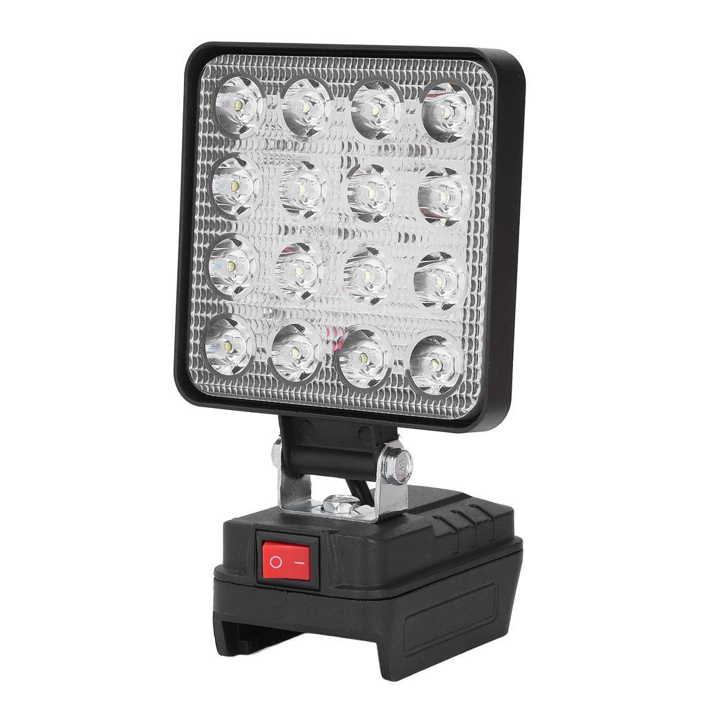 Cordless LED Work Light Dual USB Ports 48W 4800LM Emergency Portable Flood Lamp for WA3551 5Pin 18V Lithium Ion Battery