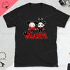 Pucca and Garu Cute Love Cat T Shirt Women Cotton Short Sleeve Kawaii Print Tshirt Funny Cartoon Graphic TShirts Woman Clothing