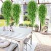 Artificial Hanging Flowers for Outdoors UV Resistant Fake Vines with Flowers Weatherproof