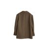 ELLE French Style Melange High-End Silhouette Fashion Design Dress Casual Loose Long Sleeve Jacket Wool Suit Coat Women jackets EX35948