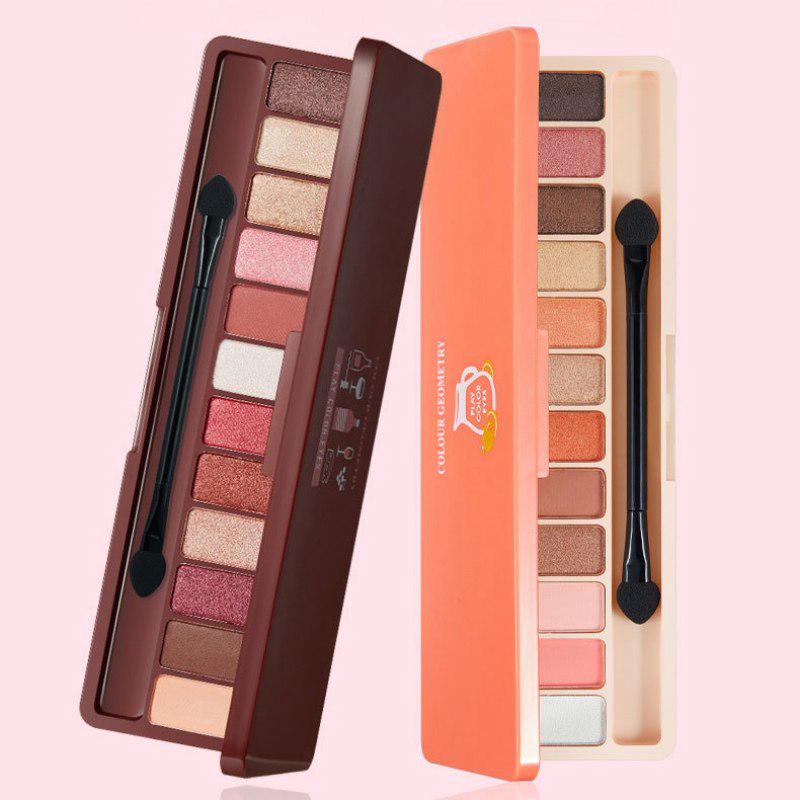 Professional Make Up Eye Shadow Palette 12 Colors Waterproof Long Lasting Eye Shadow Palette Pearl