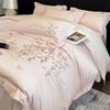 A-Class 60s Long-Staple Cotton Embroidered Four-Piece Set (2026 Model) - Qimeng