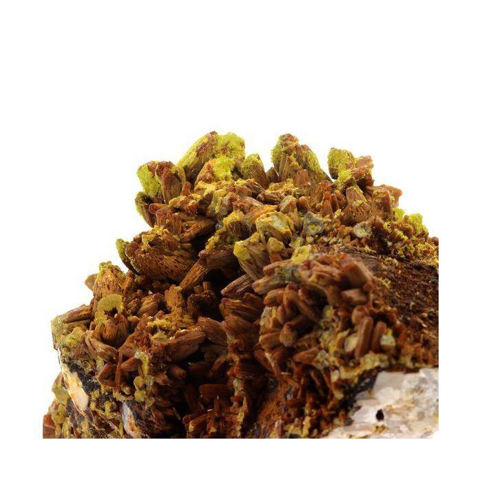 Pierres et Minéraux. Pyromorphite. 2222.5 ct. Les Farges Mine, Ussel, France..