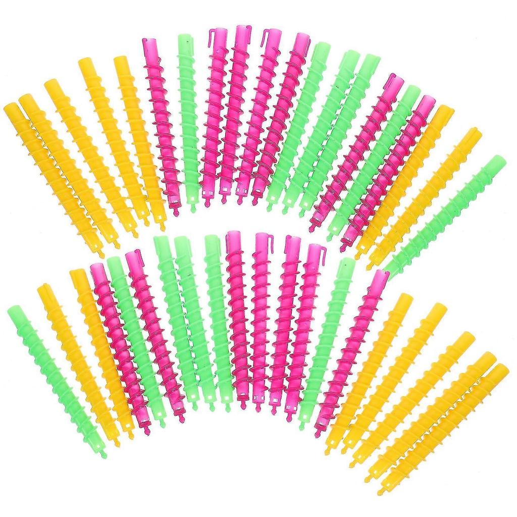 100pcs Perm Rods Styling Perm Rods Spiral Hair Perm Rods Hairdressing Salon Tools Banmo
