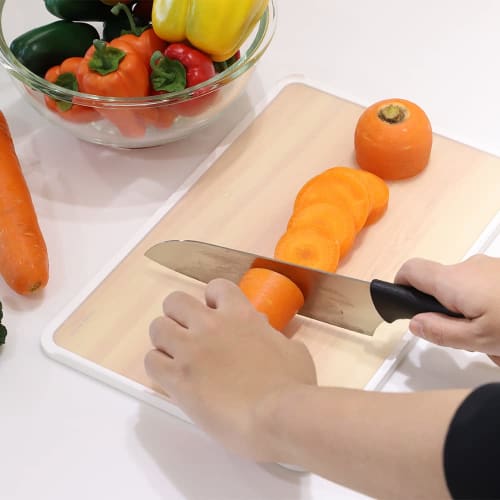 Pearl Metal Licute Aerial Cutting Board, Pine Wood, Made in Japan, Dishwasher Safe, CC-1401