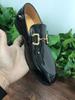 Men Fashionable Loafers Black Patent Leather European Style One Foot Casual Business Brand Formal Shoes Size 38-46 Men Shoes