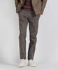 PANICALE Capri Fit Micro Pattern Cotton Pants [Brown]