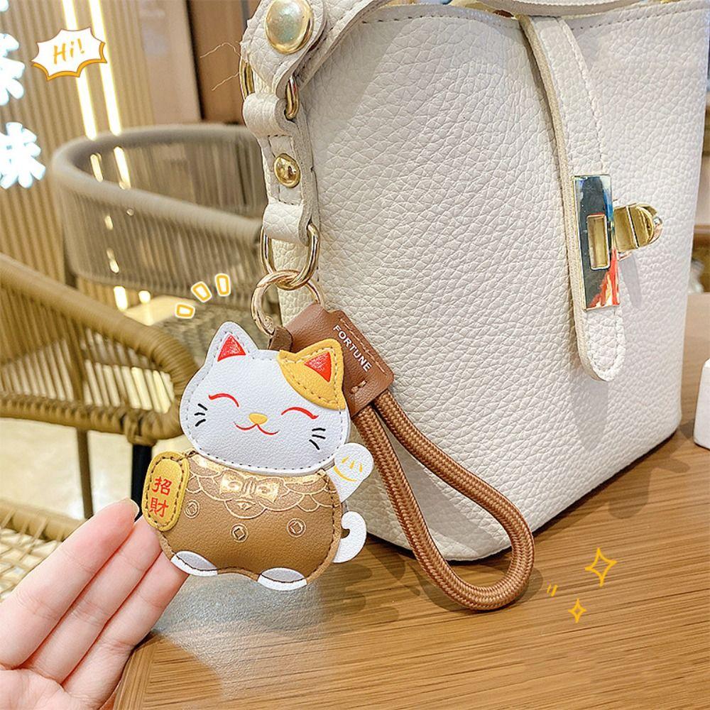Fortune Maneki Neko Pendant Cartoon Horse Year Pendant Funny Bag Hanging Year of The Horse
