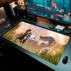 The Legend of Z-Zelda Breath the Wild Mouse Pad Non-slip Thickened Large Writing Lockedge Office Student Gaming Cushion MousePad