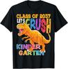 Ready To Crush Kindergarten 2037 Dinosaur Back To School Boy T-Shirt