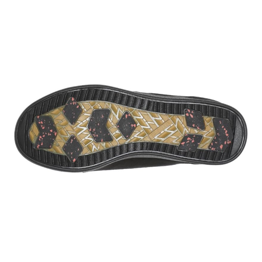 EVE Snow Cold Function Size cm Women's Boots, Weather, Waterproof, Non-Slip, Grip, Hands-Free, FGL109, Black, 23.0