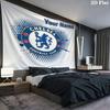 Chelsea F Custom Name Wall Tapestry Aesthetic Wall Hanging Printed Fabric Blanket Decorative Tapestries for Bedroom Living Room Home Decor