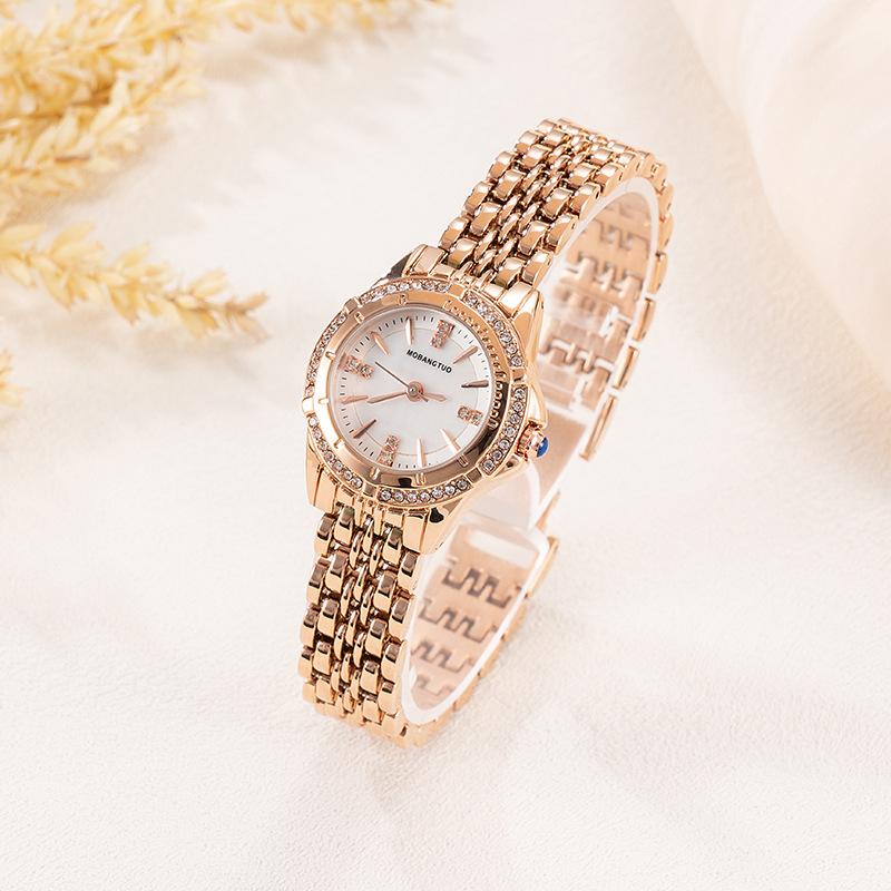 Diamond Bracelet Women'S Small Gold Watch Fritillary Surface High-End Waterproof Xiaohongshu Women'S Watch