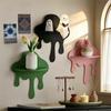 Creative Cloud Storage Holder Irregular Shape Wall Mounted Storage Rack Homestay Home Decor Storage Stand Craft Ornament Gift