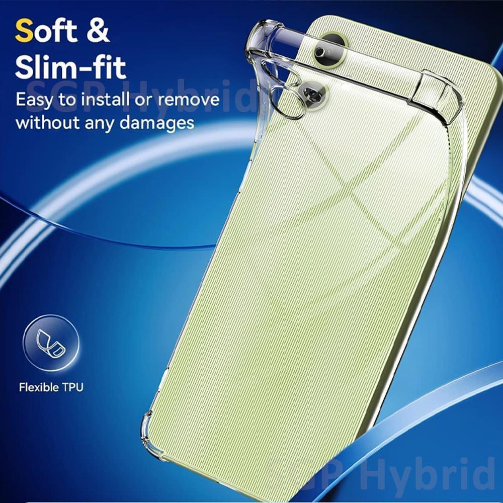 Für Samsung A07 Hülle Klare Silikon-Rückseite Für Samsung Galaxy A07 Samsang A 07 07A 4G Stoßfestes Fundas Handyhülle TPU Hülle