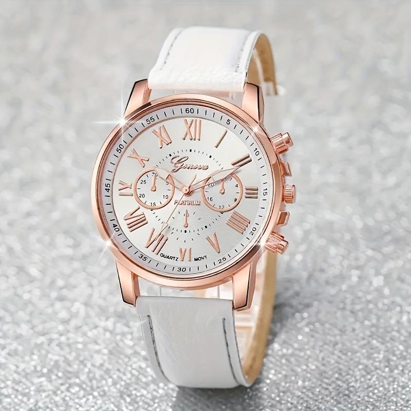 Simple Jewelry Versatile Necklace Bracelet Ring Stud Earring Set Watch Accessories