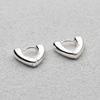Women's Accessories Round V One-Touch Ring Earrings