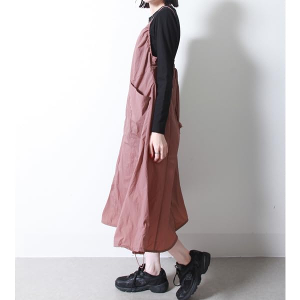 [pure&fine] Dress, Jumper Skirt, Back Ribbon, Fall/Winter, Loose Fit, Plus Size, Flattering for Women in Their 40s and 50s, z3686