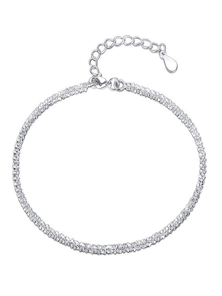 925 Silver Bracelet Sparkling 18k Gold Bracelet For A Woman's Engagement Party Jewelry Gift