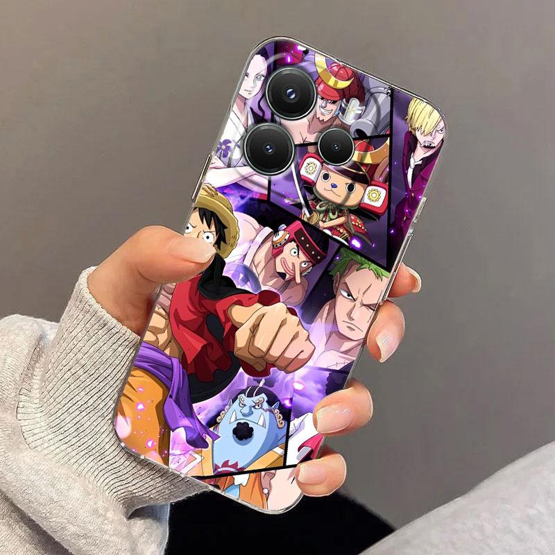 Monkey D Luffy Anime Case For Xiaomi Redmi Note 15 14 13 12 11 Pro Plus One Pieces Cover For Redmi 15C 15 14C 13C 12C Phone Case