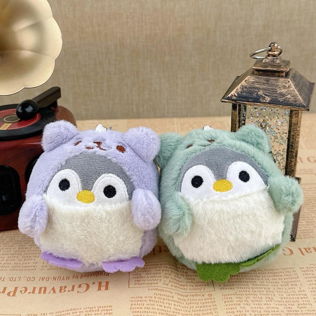 Breloc Pinguin de Pluș Drăguț – Pandantiv Animal de Pluș, Cadou de Aruncat la Nuntă