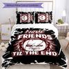 3pcs Custom Name Chucky Bedding Set Duvet Cover Closure Includes 1 Duvet Cover & 2 Pillowcases for All Seasons Bedroom Decor