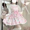 Full Original Lolita Design Suspender Skirt Lolita Jsk Dress Cute Vestidos Elegantes Para Mujer Send Trailing