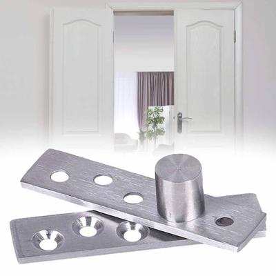 Cerniera invisibile antiruggine in acciaio inossidabile cerniera a perno con rotazione di 360 gradi con albero eccentrico per armadio