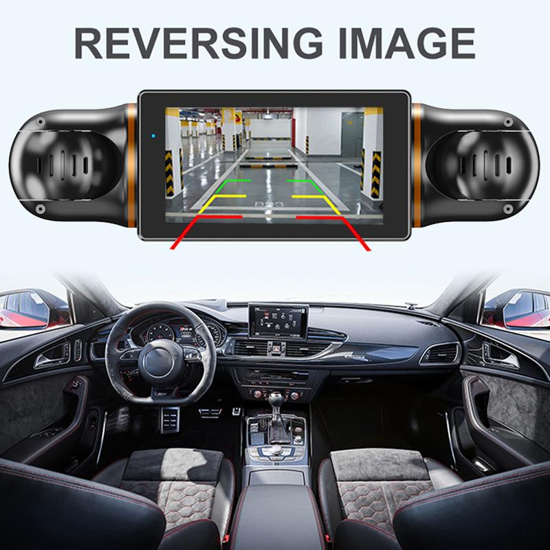 4-kanałowy rejestrator jazdy o wysokiej rozdzielczości 1080P z opcjonalną łącznością mobilną WIFI, pozycjonowaniem GPS, 24-godzinnym monitoringiem parkowania