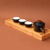 Zao Yi Tang Black Ceramic Tea Set