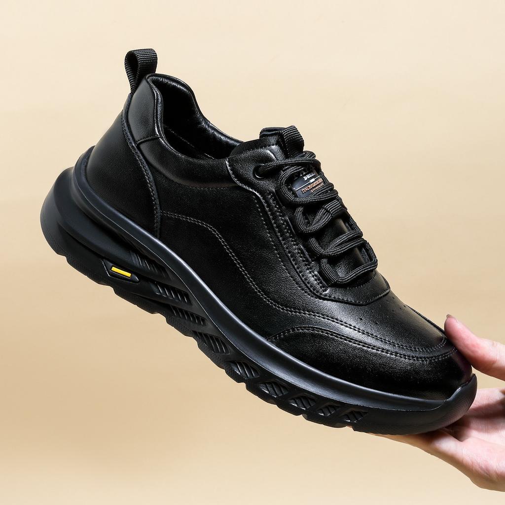 2025 autumn new men's sports shoes high-end running shoes outdoor casual running shoes soft sole trend versatile