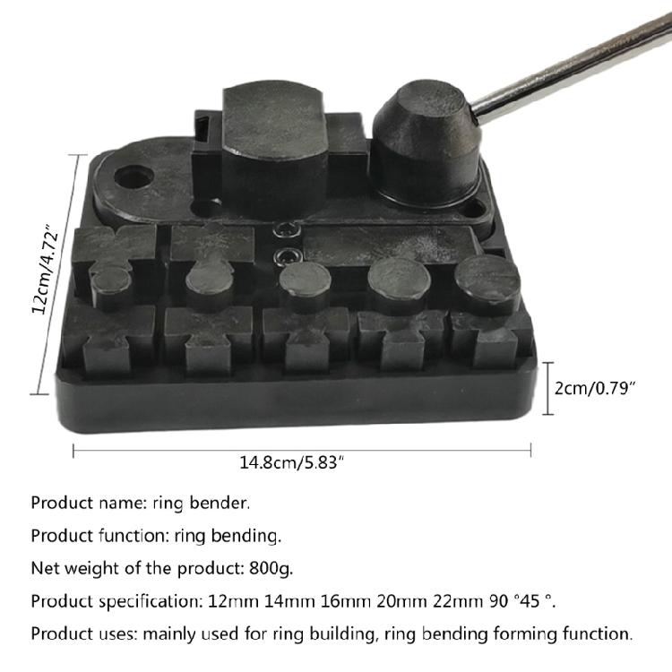 Ring Bender Small Bender Calender Forming RollingMachine Copper Bending Handtool