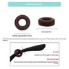 10Pcs Anti-Slip Silicone Ear Grip Glasses Eyeglasses Leg Ear Hook Stopper Bracket Fastener Accessories Temple Tip Eyewear Holder