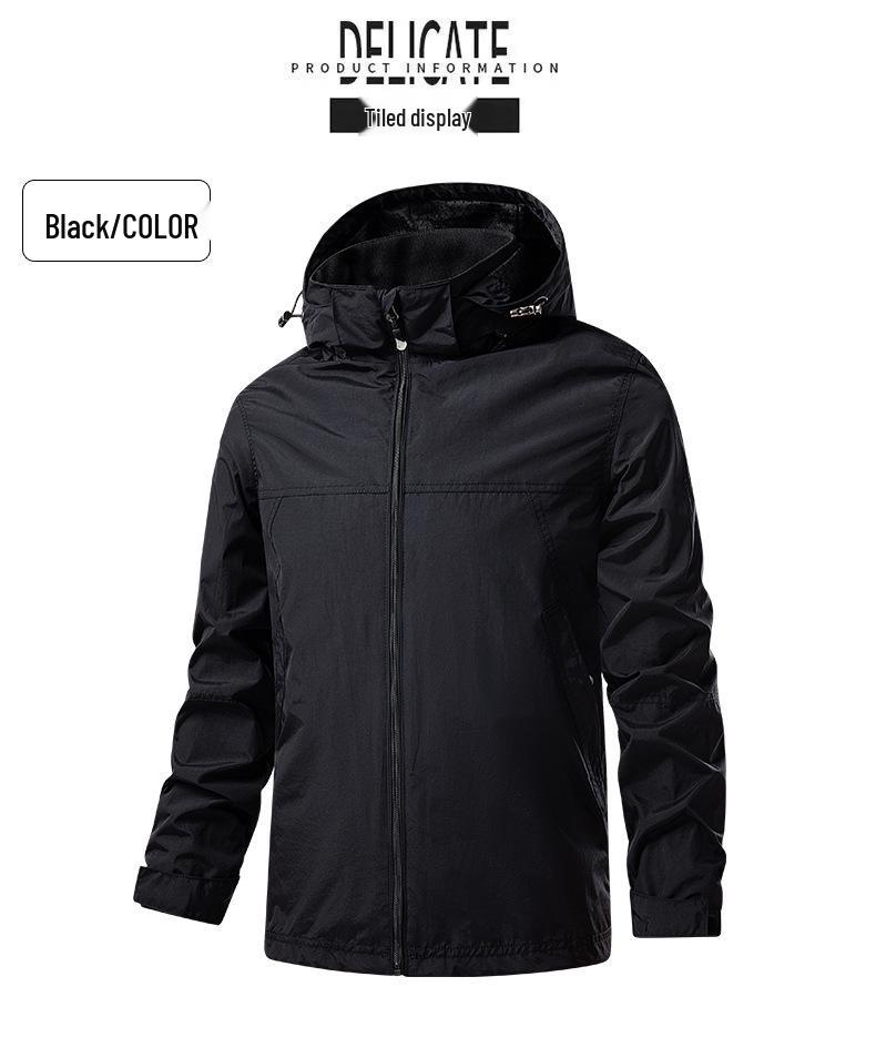 1890 Thin Waterproof Windproof Autumn Outdoor Mountaineering Jacket 8822