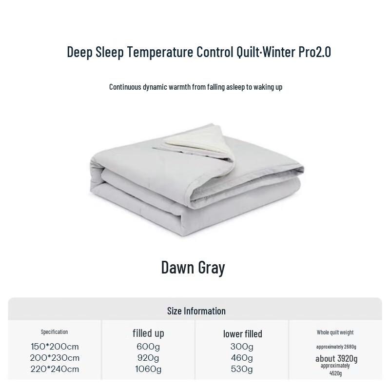 

Jiangnan Sichou PRO Washable Dual-Layer Winter Comforter 150cm x 200cm