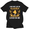Top Unisexs Cotton Tshirt new Unisex shirt Algeria Lives in me Unisexs white short sleeve tshirt