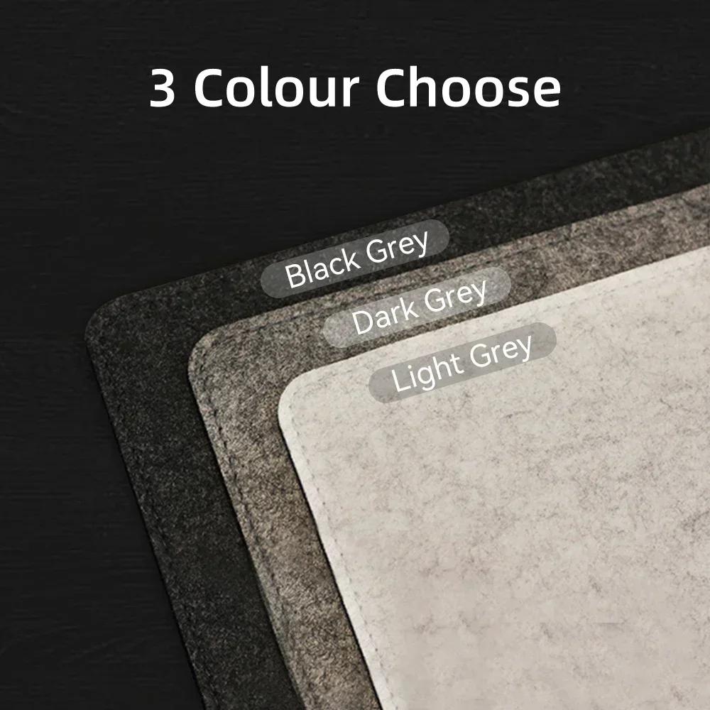 For Large Size Wool Felt Mouse Pad Office Computer Desk Protector Mat Table Laptop Cushion Non-slip Gaming Accessories Keyboard Mat