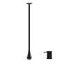 Brush Gold Ceiling Basin Faucet Bathroom Basin & Bathtub Tap Brass Wall Mounted Hot Cold Sink Water Mixer Brush Gold Black