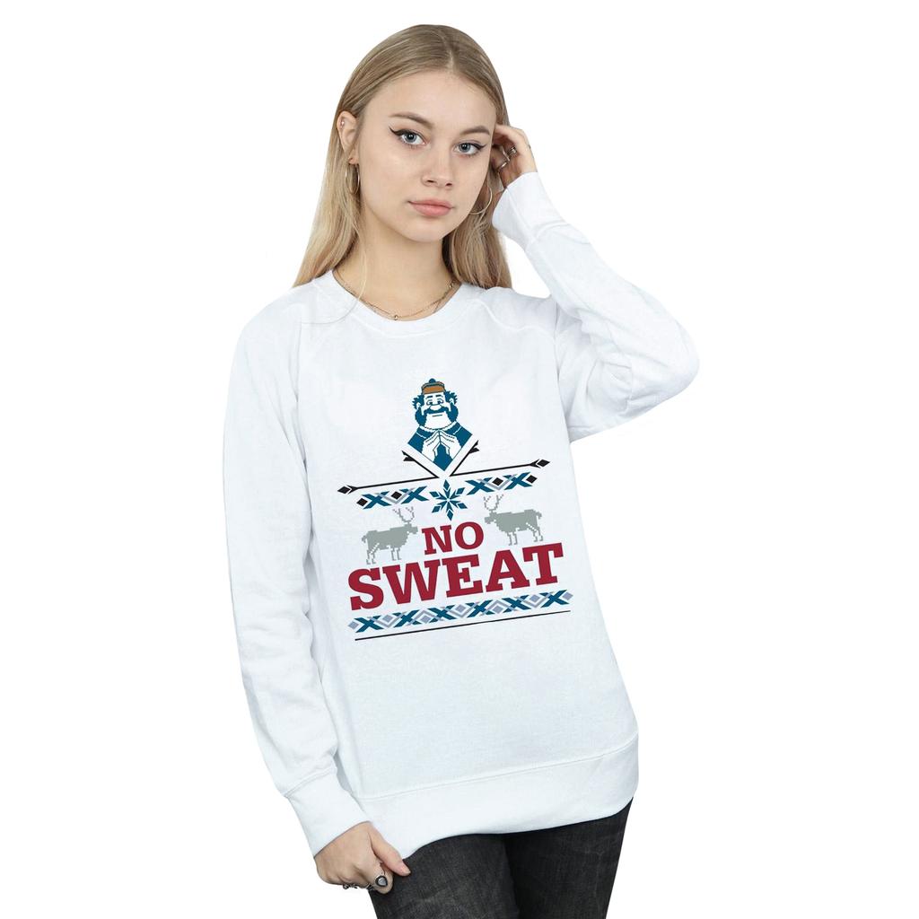 Disney Womens/Ladies Frozen Oaken No Sweat Sweatshirt