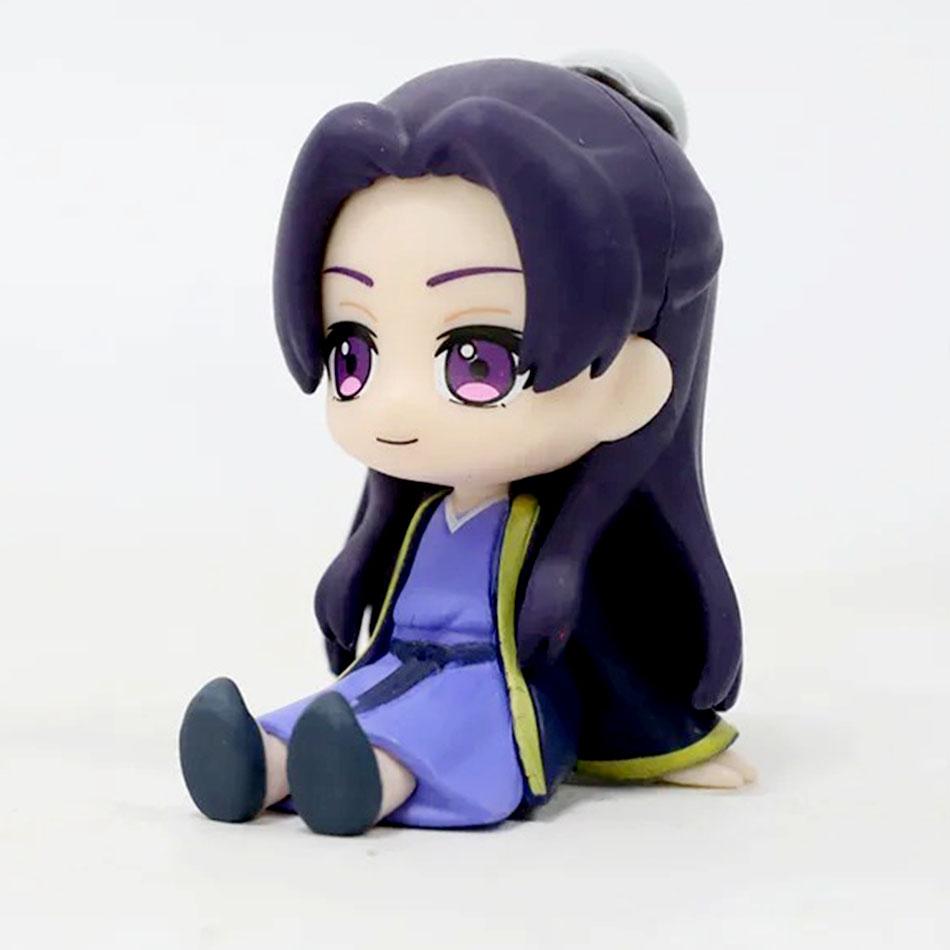 In Stock The Apothecary Diaries Maomao Jinshi Mini Figure Anime Periphery Kawaii Sitting Toys Desktop Car Ornaments Model Gifts